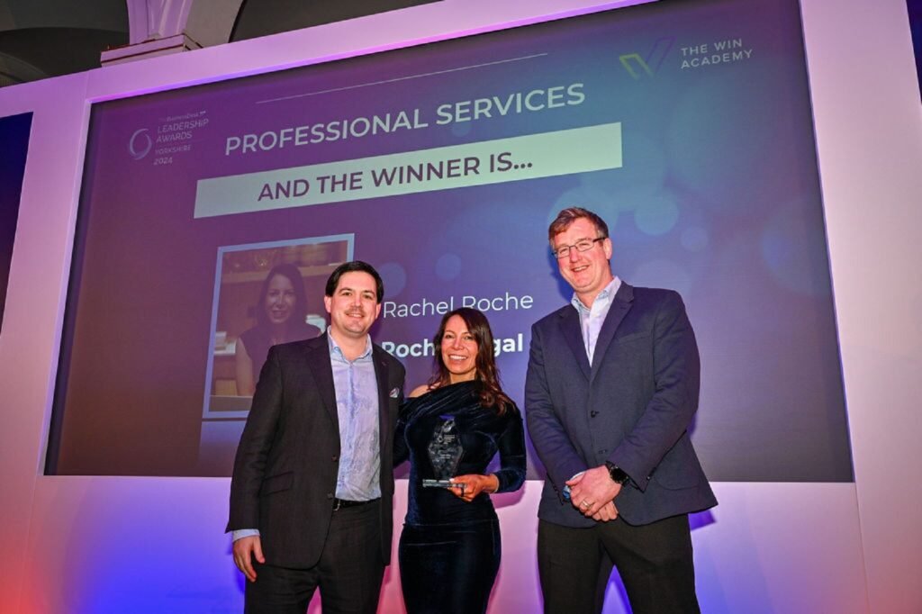 Rachel Roche at the BusinessDesk Leadership Awards.