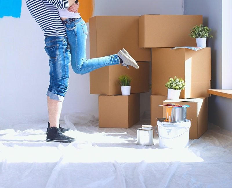 couple moving