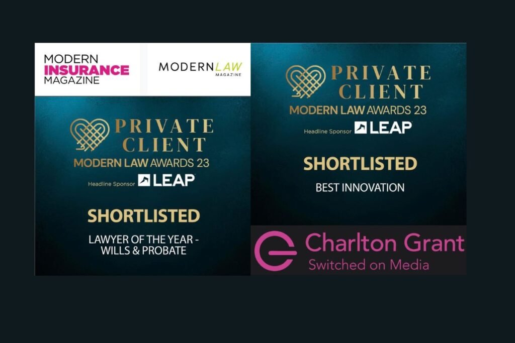 A collection of the awards Roche Legal has won.