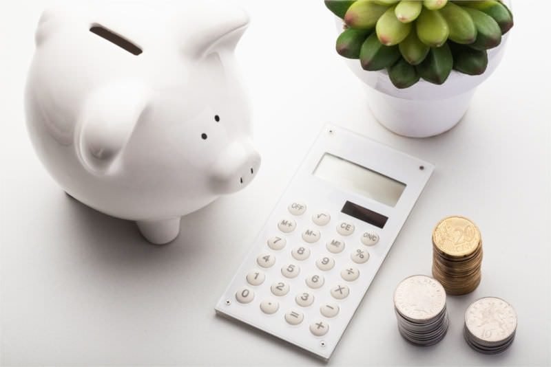 Piggy Bank and Calculator