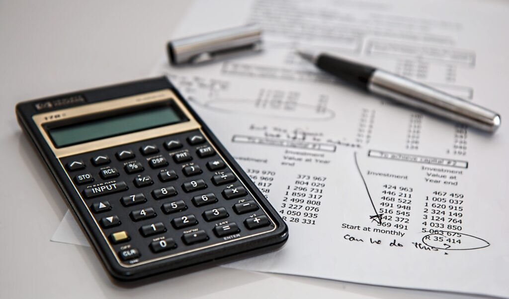 Calculator and workings