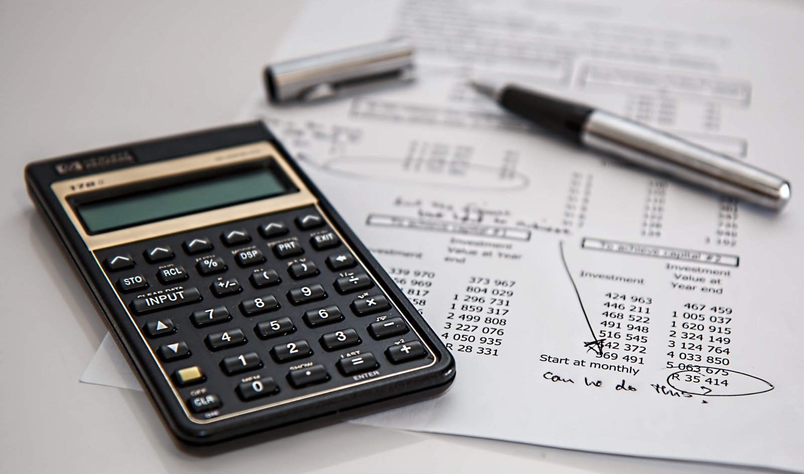 Calculator and workings