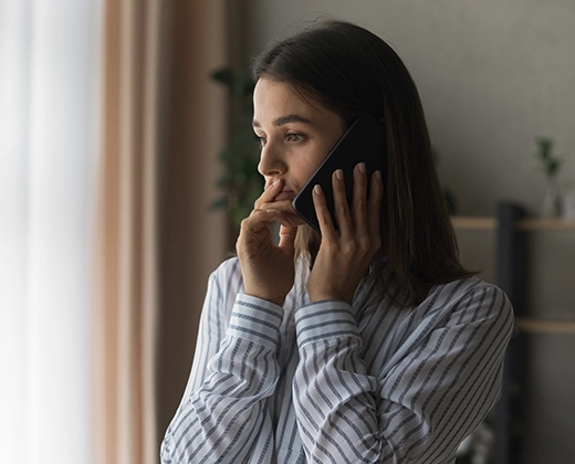 Woman on cellphone